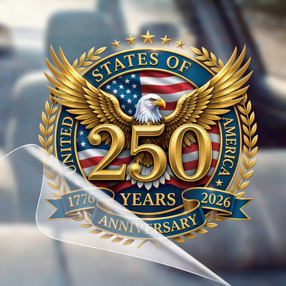 🔥 LIMITED TIME OFFER – 250th Anniversary Faith Freedom Patriotic Decal