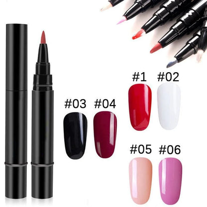 💅 Limited Time Buy 1 Get 1 Free! ✨One Step Nail Gel Pen🎨Free handheld mini UV nail lamp💡
