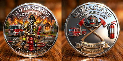 🔥Last Day 60% OFF - Firefighters Club Honor Commemorative Medal
